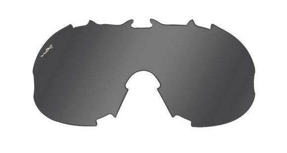 Image of Wiley X Nerve Goggle Replacement Parts - Smoke Grey Lens Only, R-8051S