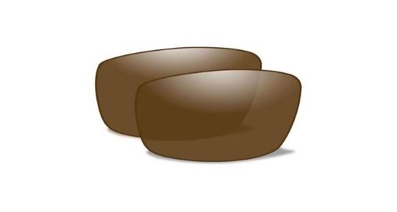 Image of Wiley X WX Rebel Replacement Parts - Polarized Bronze Lens Only, ACREBP