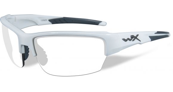 Image of Wiley X WX Saint Replacement Parts - Gloss White Frame Only w/accessories, No Lens, CHSAI01F