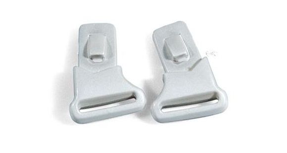 Image of Wiley X WX Victory Replacement Clips,Gloss Black/Aluminum Pearl YFVIC03C