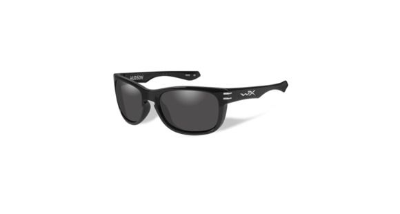 Image of Wiley X WX Hudson Sunglasses - Clear Lens / Matte Black Frame, ACHUD03