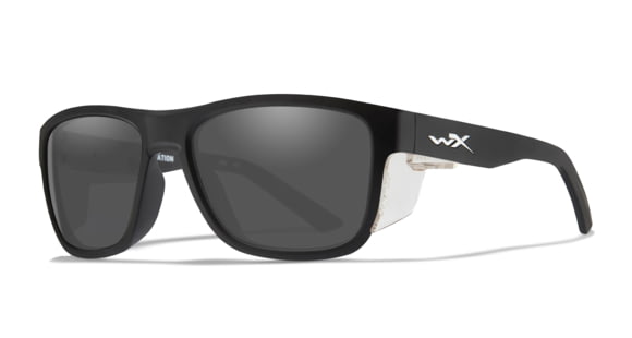 Image of Wiley X WX OVATION Sunglasses, Smoke Grey Lens/ Matte Black Frame, AC6OVN01