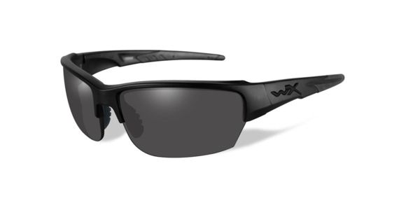 Image of Wiley X WX Saint Sunglasses, Smoke Grey Lens, Matte Black Frame, CHSAI08