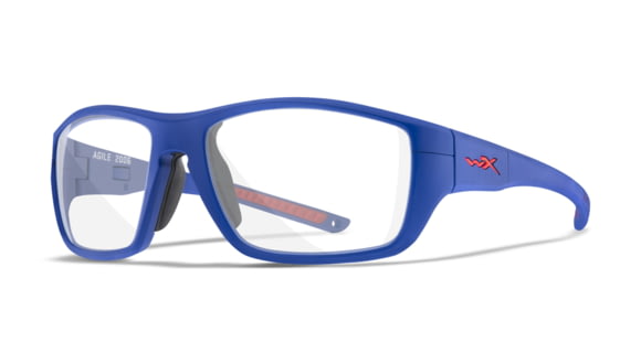 Image of Wiley X YF Agile Sunglasses, Navy Blue Temples, YFGIL03T