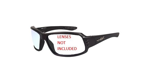 Image of Wiley X Flare Sunglasses - Matte Black, Frame Only ACFLA04F