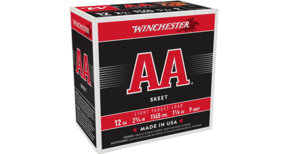 Image of Winchester AA 12 Gauge 1 1/8 oz 2.75in Centerfire Shotgun Ammo, 25 Rounds, AA129