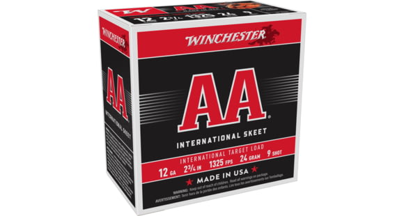 Image of Winchester AA 12 Gauge 24 g 2.75in Centerfire Shotgun Ammo, 25 Rounds, AANL129