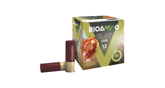 Image of Winchester Ammunition, BIOAMMO, TARGET, 12 Gauge, 2.75in, #7.5, 7/8 oz, Lead Shotshell, 25 Round Box