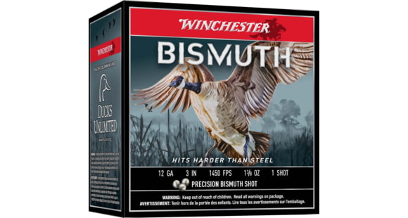 Image of Winchester Bismuth 12 Gauge 1 3/8 oz 3in #1 Shotgun Ammo, 25 Rounds, SWB1231
