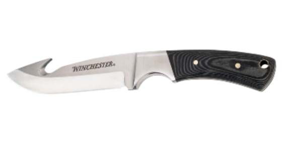 Image of Winchester Knives Ersatz Micarta Fixed Blade Guthook Knife 22-49434