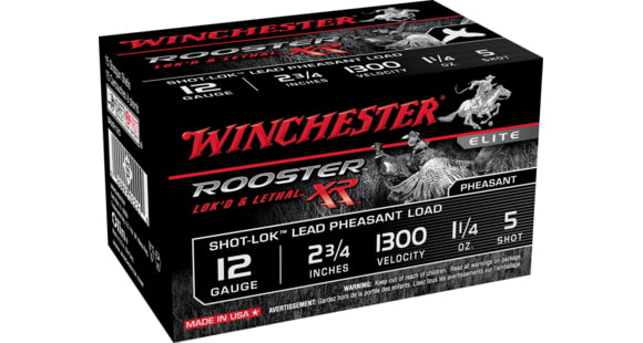 Image of Winchester Rooster XR 12 Gauge 1 1/4 oz 2.75in Centerfire Shotgun Ammo, 15 Rounds, SRXR125