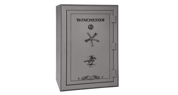 Image of Winchester Safes Legacy 44, 51 Gun Safe, 2.5 Hour Fire Rating, U.L. Listed Mechanical Lock, Saddle Brown, 43.8 cu Ft, L-5942-44-13-M