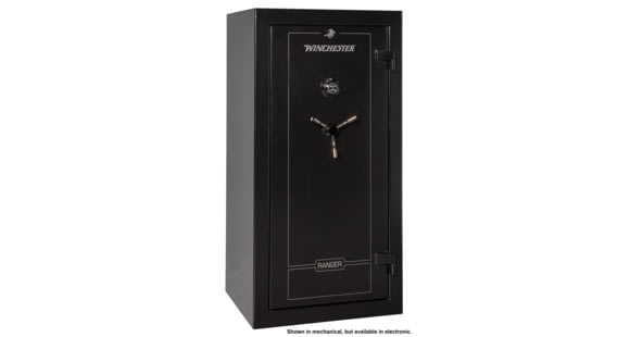 Image of Winchester Safes Ranger 26, 28 Gun Safe, 60 Min Fire Rating, Electronic Lock, Black, R5930267E