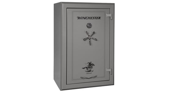 Image of Winchester Safes Silverado 40, 48 Gun Safe, 2 Hour Fire Rating, U.L. Listed Mechanical Lock, Saddle Brown, 40.3 cu. Ft, S-5940-40-13-M