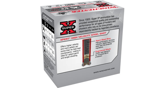 Image of Winchester Super-X Shotshell 12 Gauge 1 1/8 oz 2.75in Centerfire Shotgun Ammo, 25 Rounds, WE12GTH6
