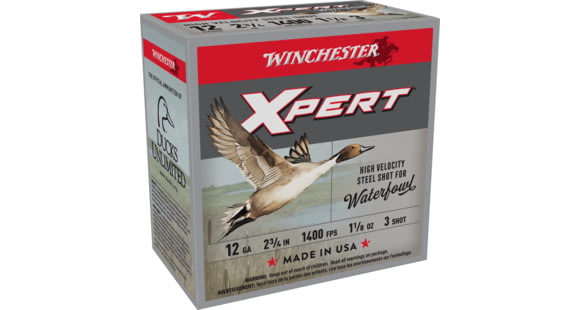 Image of Winchester Super-X Shotshell 12 Gauge 1 1/8 oz 2.75in Centerfire Shotgun Ammo, 25 Rounds, WEX12H3