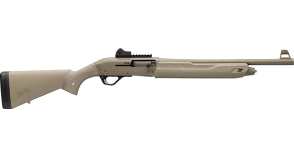 Image of Winchester SX4 Defender 3in Field Semi-Auto Shotgun, 12 Gauge, 18.5in BBL, Synthetic FDE Stock, FDE, 511319395