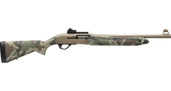 Image of Winchester SX4 Defender 3in Field Semi-Auto Shotgun, 12 Gauge, 18.5 inch Barrel, Synthetic Stock, FDE, 511320395