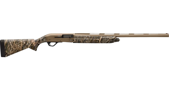 Image of Winchester SX4 Hybrid 3.5in Field Semi-Auto Shotgun, 12 Gauge, 28 inch Barrel, Synthetic FDE/MO Shadow Grass Habitat Stock, Truglow Front Sight, 4 Round Capacity, FDE, 511269292