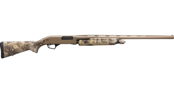 Image of Winchester SXP Hybrid 3in Field Pump Shotgun, 20 Gauge, 28 inch Barrel, Synthetic True Timber Prairie Stock, Brass Bead Front Sight, Cerkote FDE, 512401692