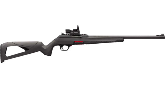 Image of Winchester Wildcat Semi-Auto Rifle, .22 Long Rifle, 18in Barrel, 1-16, Reflex, Synthetic Black Stock, Blued, 521104102-FRRMPG