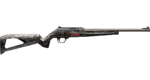 Image of Winchester Wildcat Semi-Auto Rifle, .22 Long Rifle, 18in Barrel, 1-16, Synthetic Grey Stock, Blued, 521153102-FRRMPG