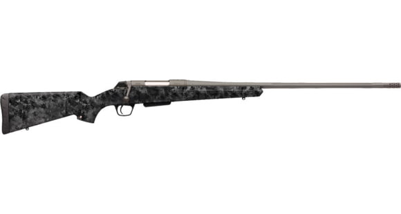 Image of Winchester XPR Extreme Bolt Action Rifle, 7mm Remington Magnum, 26in Barrel, 1-10, Synthetic Camoflage Stock, Cerakote Tungsten, 535776230-FRRMPG