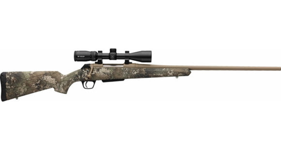 Image of Winchester XPR Hunter Bolt Action Rifle, .338 Winchester Magnum, 26in Barrel, 1-10, 3-9x40, Synthetic TT-Strata Stock, Cerakote FDE Permacote, 535740236-FRRMPG