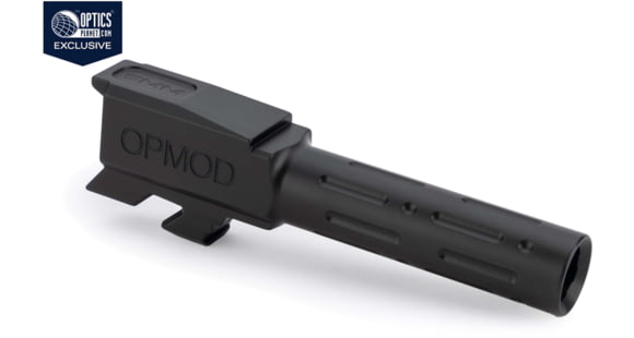 Image of Zaffiri OPMOD MG9 Glock 43/43X Flush and Crown Pistol Barrel, Black Nitride, ZP.43BBN.OPMOD