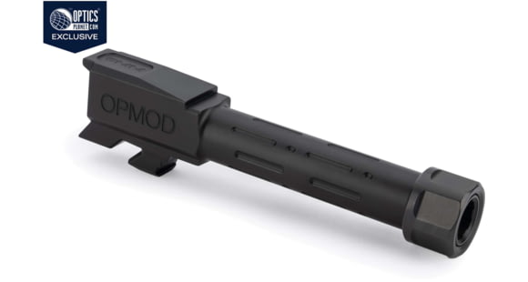 Image of Zaffiri OPMOD MG9 Glock 43/43X Threaded Pistol Barrel, Black Nitride, ZP.43BTBN-OPMOD
