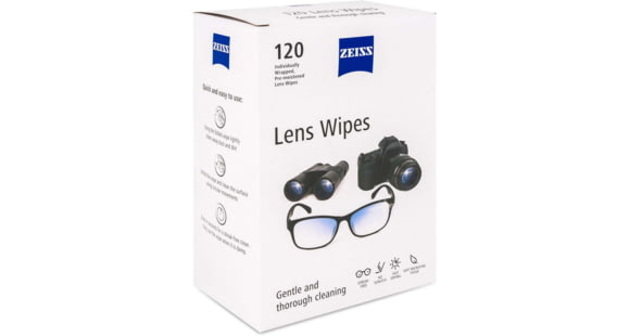 Image of Zeiss Lens Wipes - 120 ct. Box, Small, NSN 9005.9, 000000-2451-374