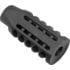 ABC RIFLE COMPANY AR-15 Flat Top Multi Chamber Muzzle Brake, 1/2x28, Phosphate, Black, MB15-PRO