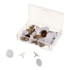Allen Reflective Trail Marking Tacks, Silver, 47