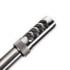 Area 419 Hellfire Match Muzzle Brake, 6mm, 5/8-24 Threads, Raw Stainless, 419HFMAT-SS-6-5824