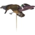 Avian X Powerflight Spinning Wing Hen Teal Decoy, Black, AVX-PFLHT