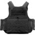 Loaded Gear VX-500 Plate Carrier Tactical Vest, Black, 20.5 in. Long, Adjustable 44-to-57-in. Torso 193914