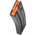 Duramag SS AR-15 Rifle Magazine, .223 Rem/.300 Blackout/5.56x45mm NATO, 30 Round, Black w/ Orange Follower Detachable, 1 Pack, Stainless Steel, 3023041178CPD-30RD