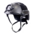 ExecDefense USA Tactical High-Cut Anti-Impact Bump Helmet, Black, Universal Size, EDI-HBH01