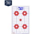 EZ2C Targets OP Exclusive EZ2C Targets Style H7B, Red/Blue, 25 Pack, EZ2CH07B
