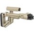 FAB Defense Tactical Folding Buttstock w/ Cheek Piece for AK-47/74, Flat Dark Earth, FX-UASAKPT