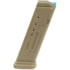 FAB Defense Ultimag Magazine, Glock 19, 9x19mm, 10 Round Pistol Magazine, Flat Dark Earth, fx-umagg1910lt