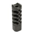 Grey Ghost Precision Muzzle Brake, .224/5.56mm, 1/2x28 Thread, Nitride Finish, Black, GGP-MB-556