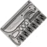 Grim Workshop Bob Hansler Survival Card, Surgical Grade Stainless Construction, 3.38in x 2.13in x 0.25in, GWBOBSIGCRD