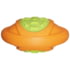 Hero Dog Toys Outer Armor Football, Orange/Lime, Large, 64194