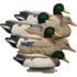 Higdon Outdoors Battleship Oversized Mallards Pack, Flocked Heads, 6 Pack, 16034