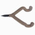 HME Dual-Prong Accessory Hook,Tan, HME-DAH