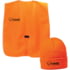 HME Vest & Beanie, Orange, HME-VESTKC-OR