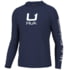 HUK Performance Fishing Icon Hoodie - Men's, Naval Academy, L, H1200574-413-L