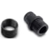 Infinite Product Solutions 3/8-24 RH to 1/2-28 Thread Adapter, Black, 3824-1228-BS
