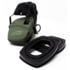 ISOtunes Sport Gel Cup Earmuff Cushions, Green, Universal, IT-89